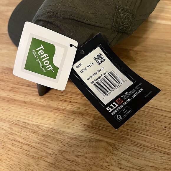 NEW 5.11 Tactical Hat ABR Octo Logo Cap 2.0 “Always Be Ready” Teflon Coated NWT - Picture 2 of 7